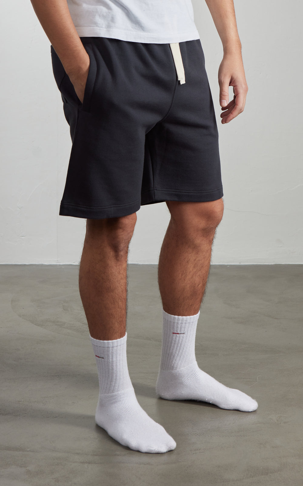 Merz b. Schwanen 356 Sweat Shorts Charcoal