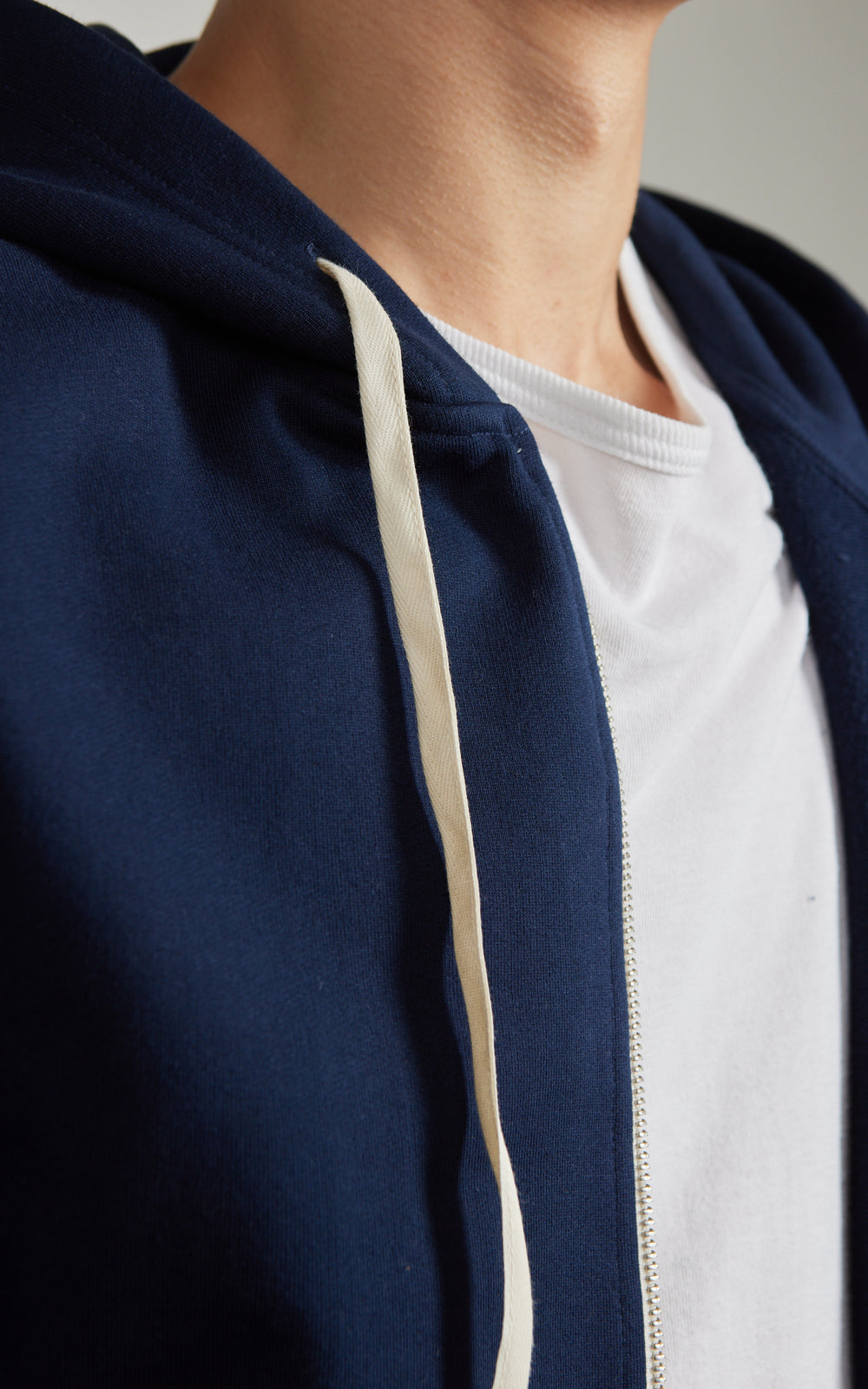Merz b. Schwanen 3s80 Hooded Jacket Ink Blue
