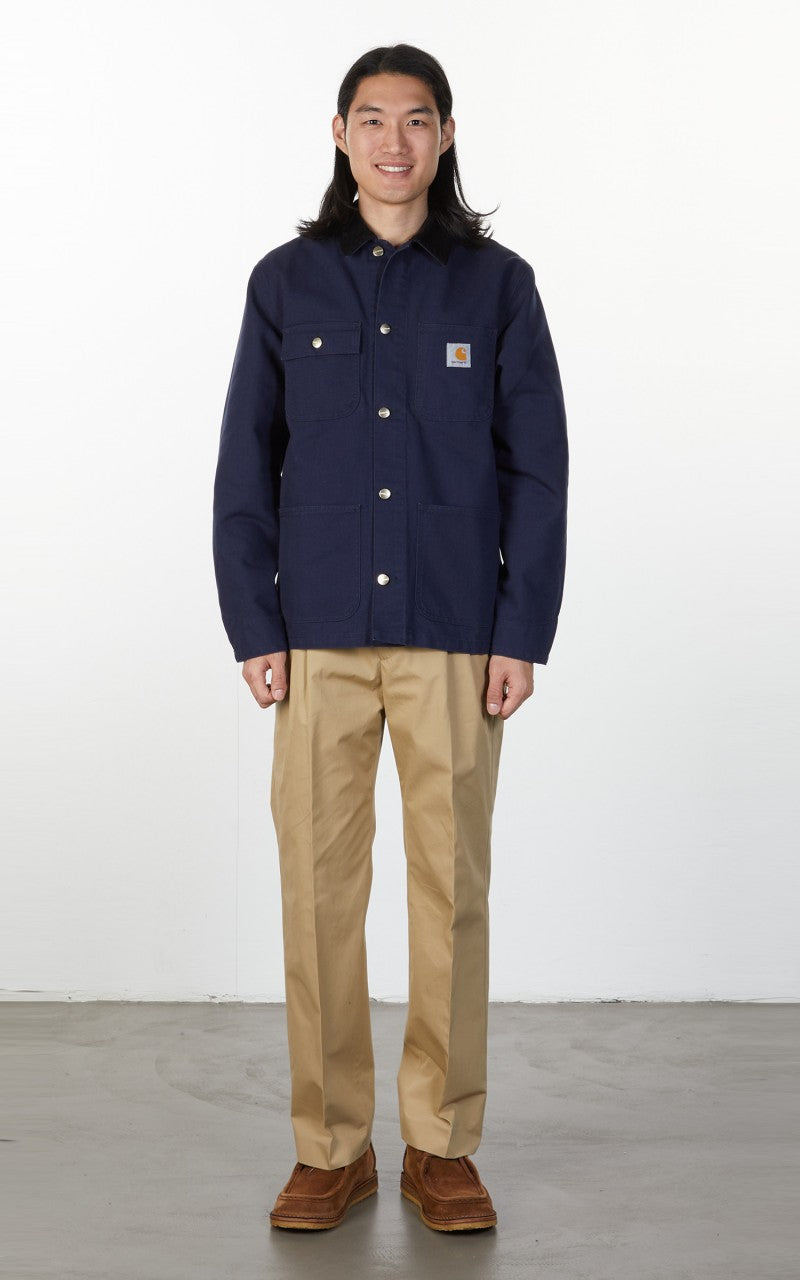 Carhartt WIP Michigan Coat Dark Navy/Black Rinsed