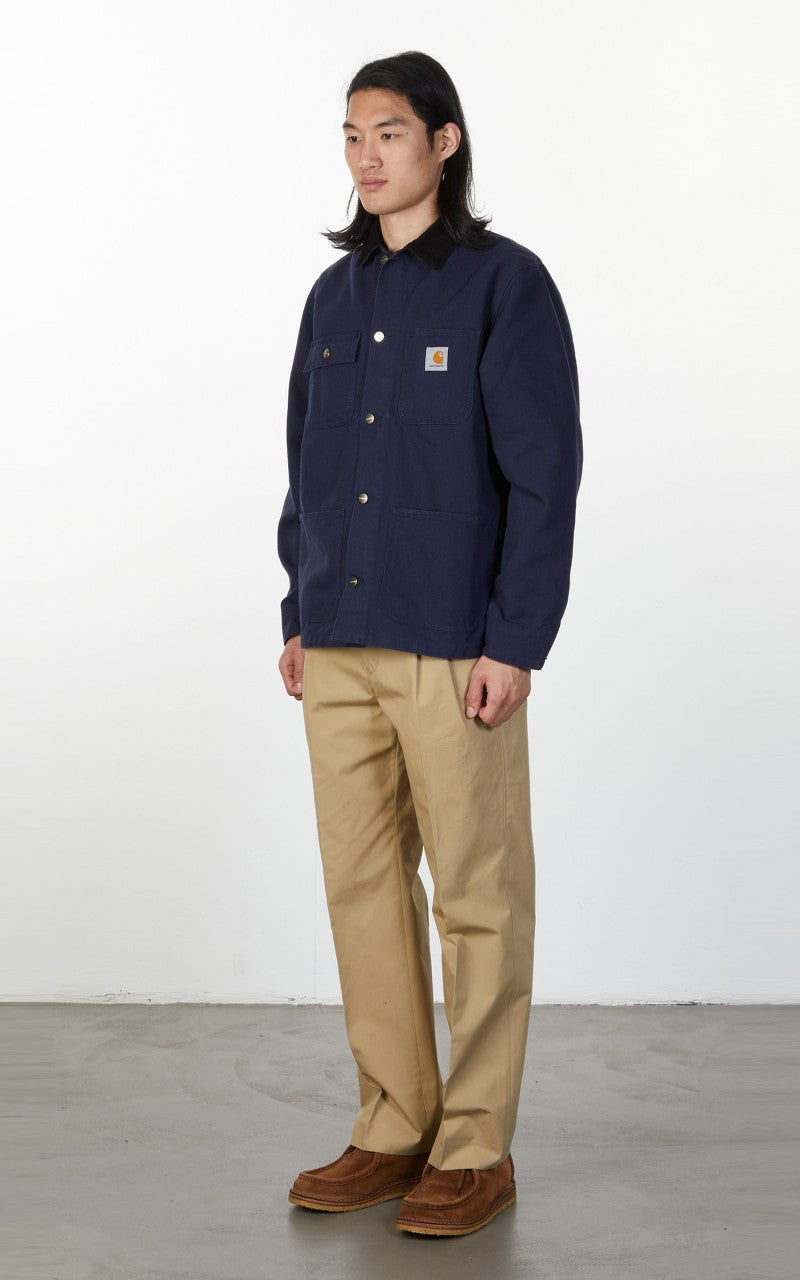 Carhartt WIP Michigan Coat Dark Navy/Black Rinsed