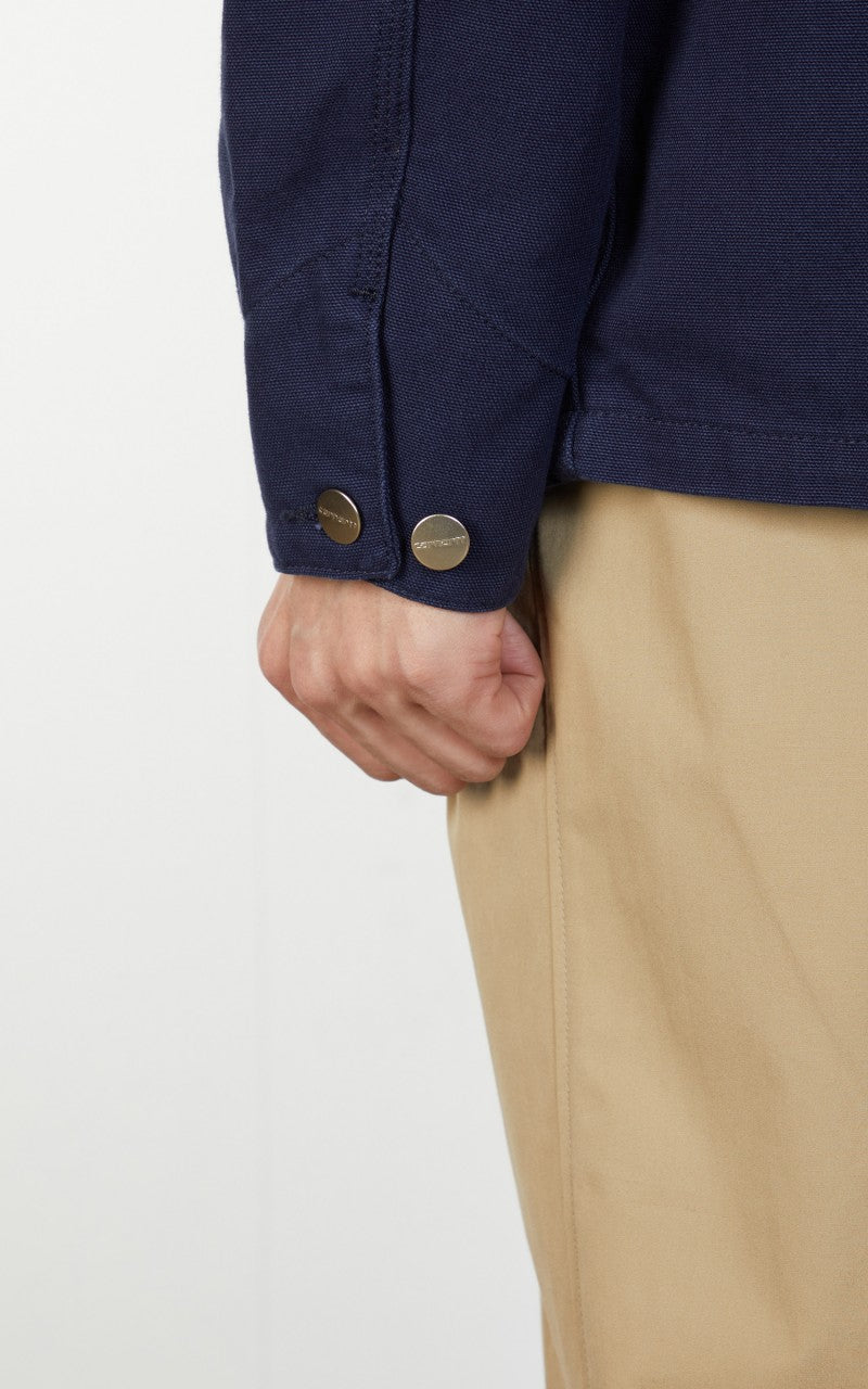 Carhartt WIP Michigan Coat Dark Navy/Black Rinsed