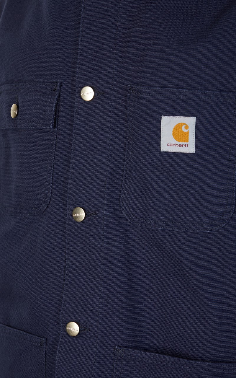 Carhartt WIP Michigan Coat Dark Navy/Black Rinsed