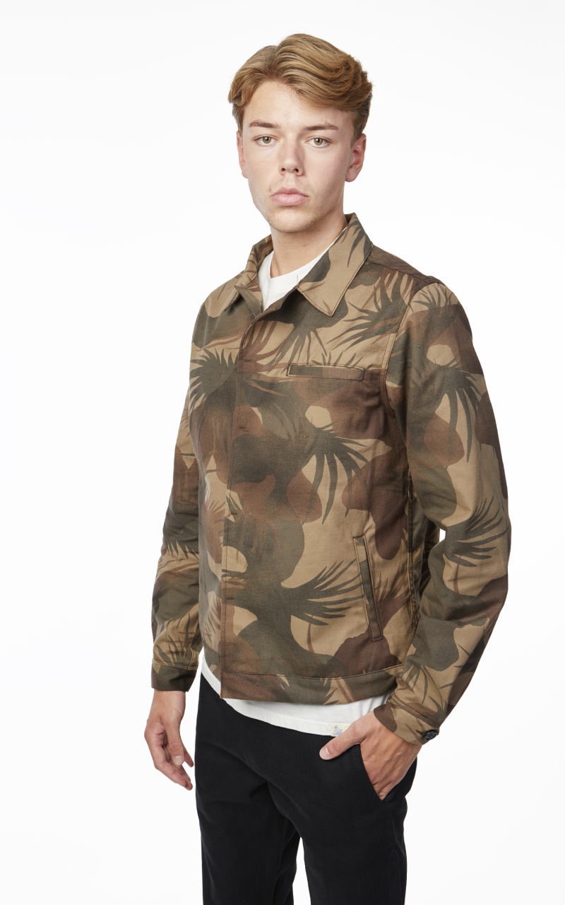 Rogue Territory Tanker Jacket Palm Camo Khaki