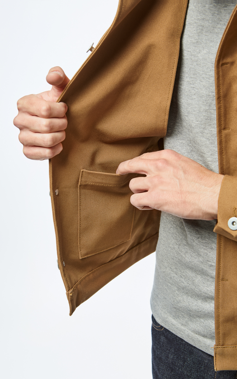 Rogue Territory Tanker Jacket Canvas Camel