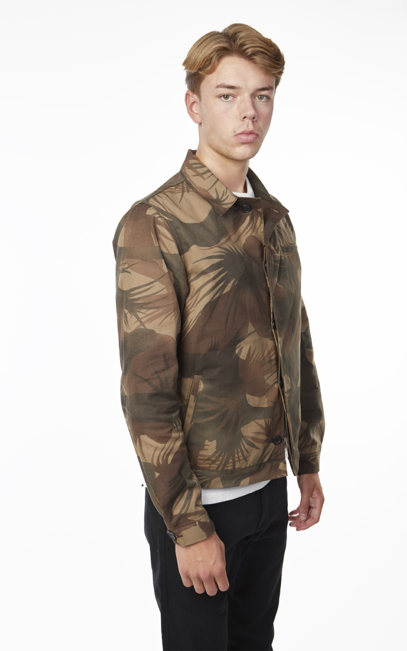 Rogue Territory Tanker Jacket Palm Camo Khaki