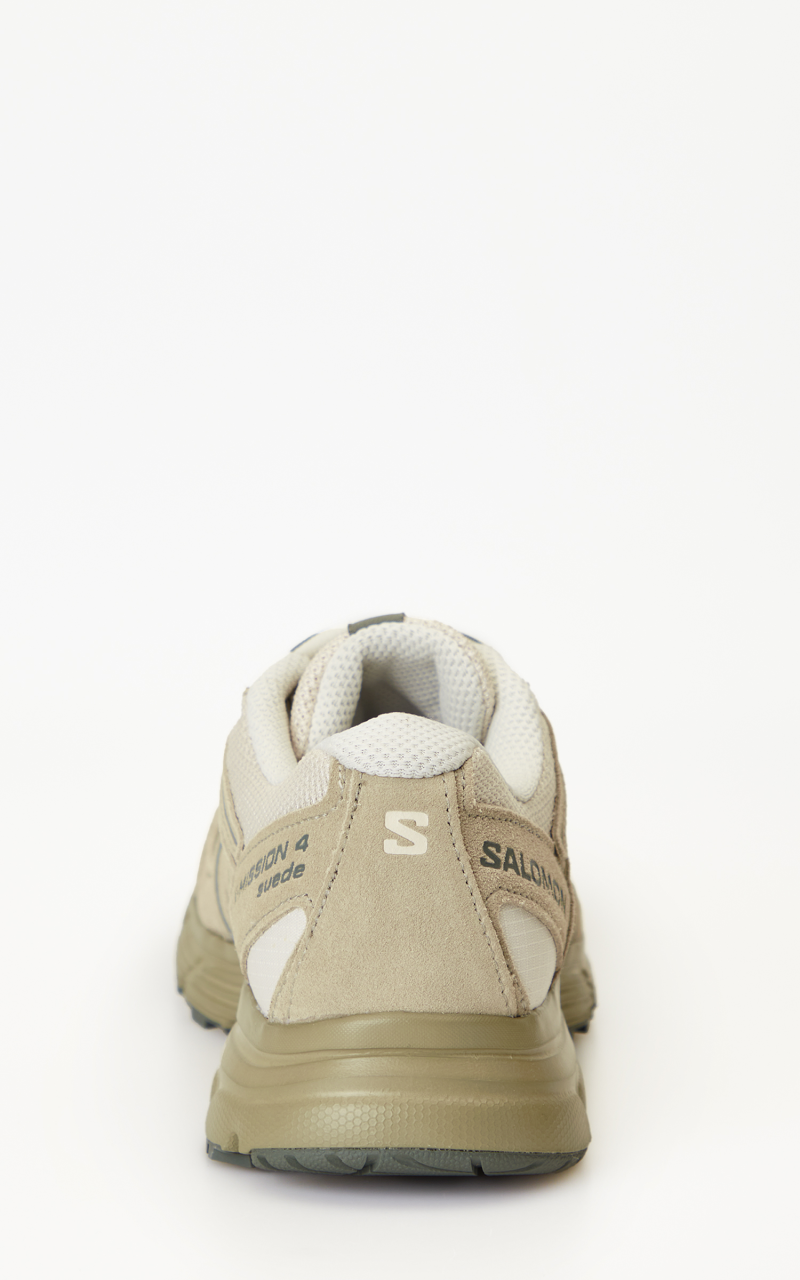 Salomon X-Mission 4 Suede Turtledove/Moss Gray/Castor Gray