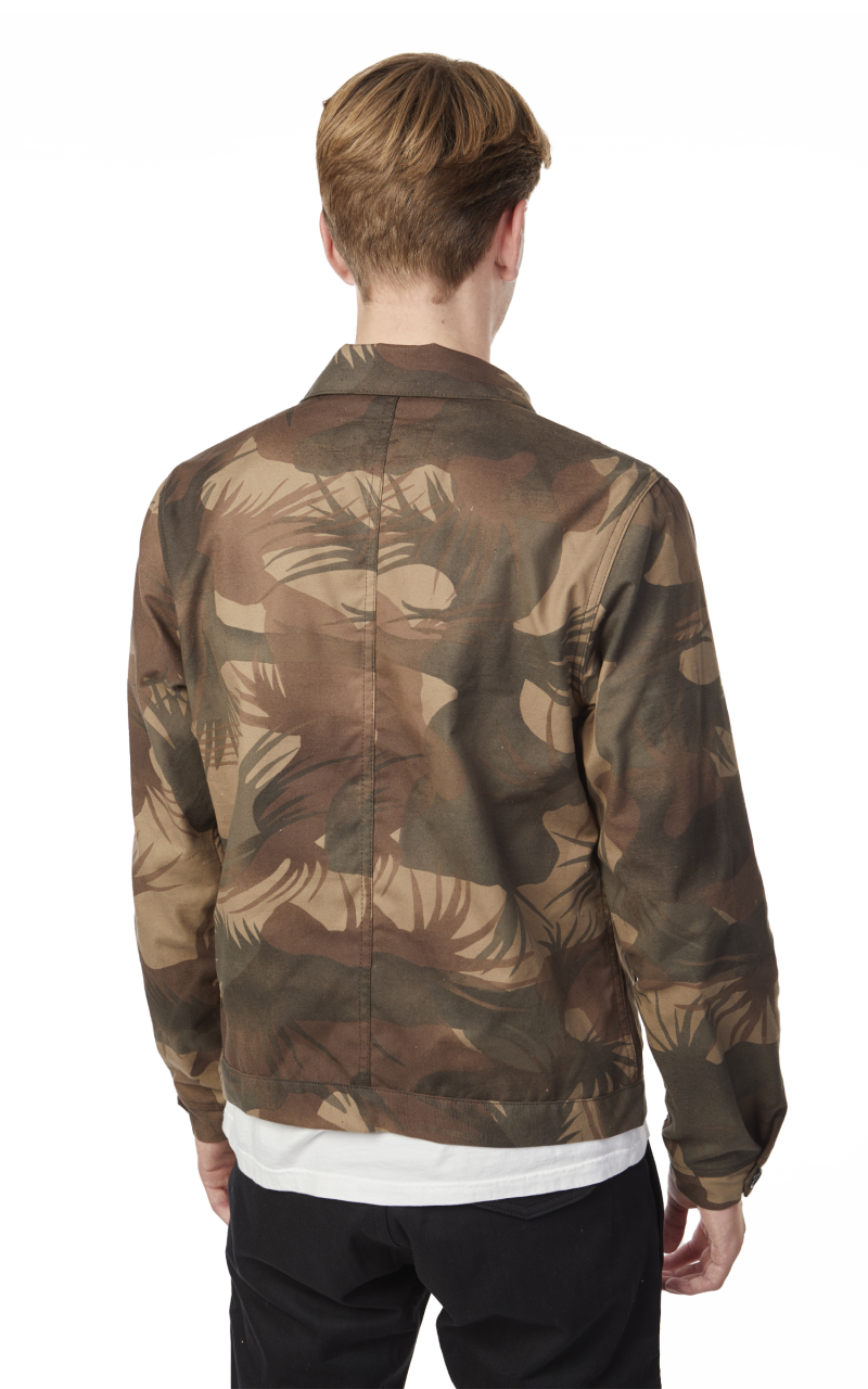 Rogue Territory Tanker Jacket Palm Camo Khaki