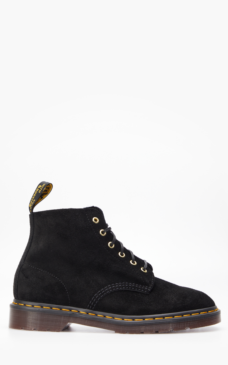 Dr. Martens 101 Desert Oasis Suede Ankle Boots Black