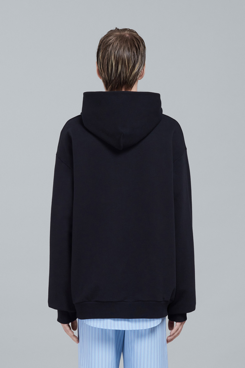 Marni Logo Hoodie Black