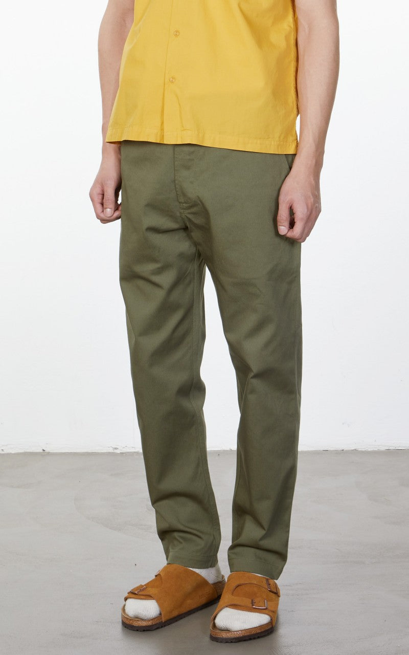 Universal Works Military Chino Twill Light Olive