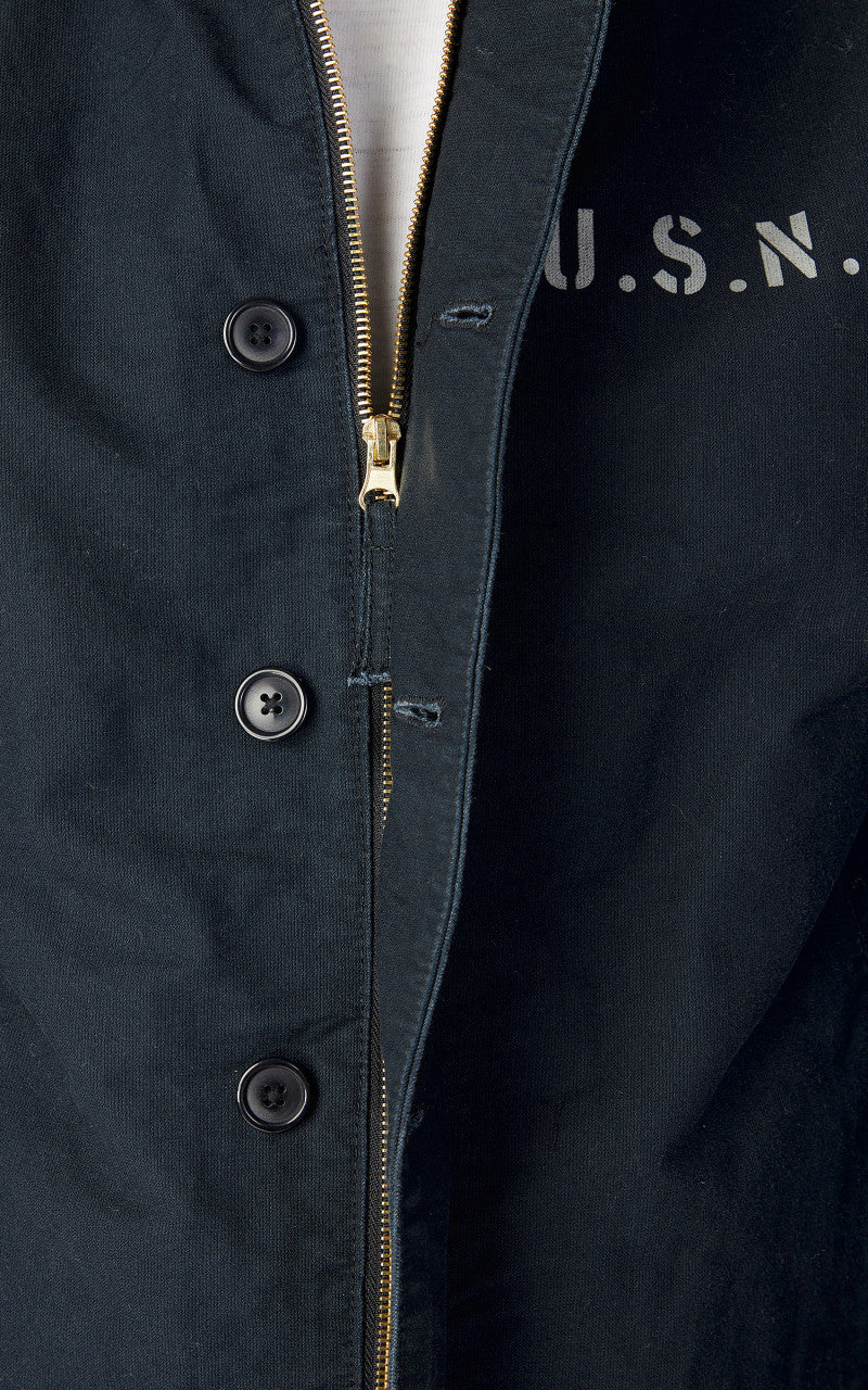 Military Surplus N-1 Deck Jacket Dark Blue