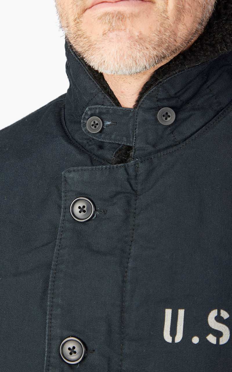 Military Surplus N-1 Deck Jacket Dark Blue
