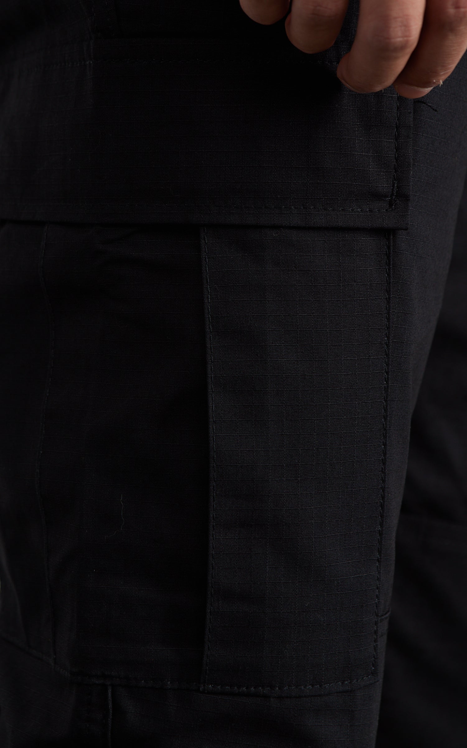 Military Surplus US BDU Field Pant Slim Fit Ripstop Black