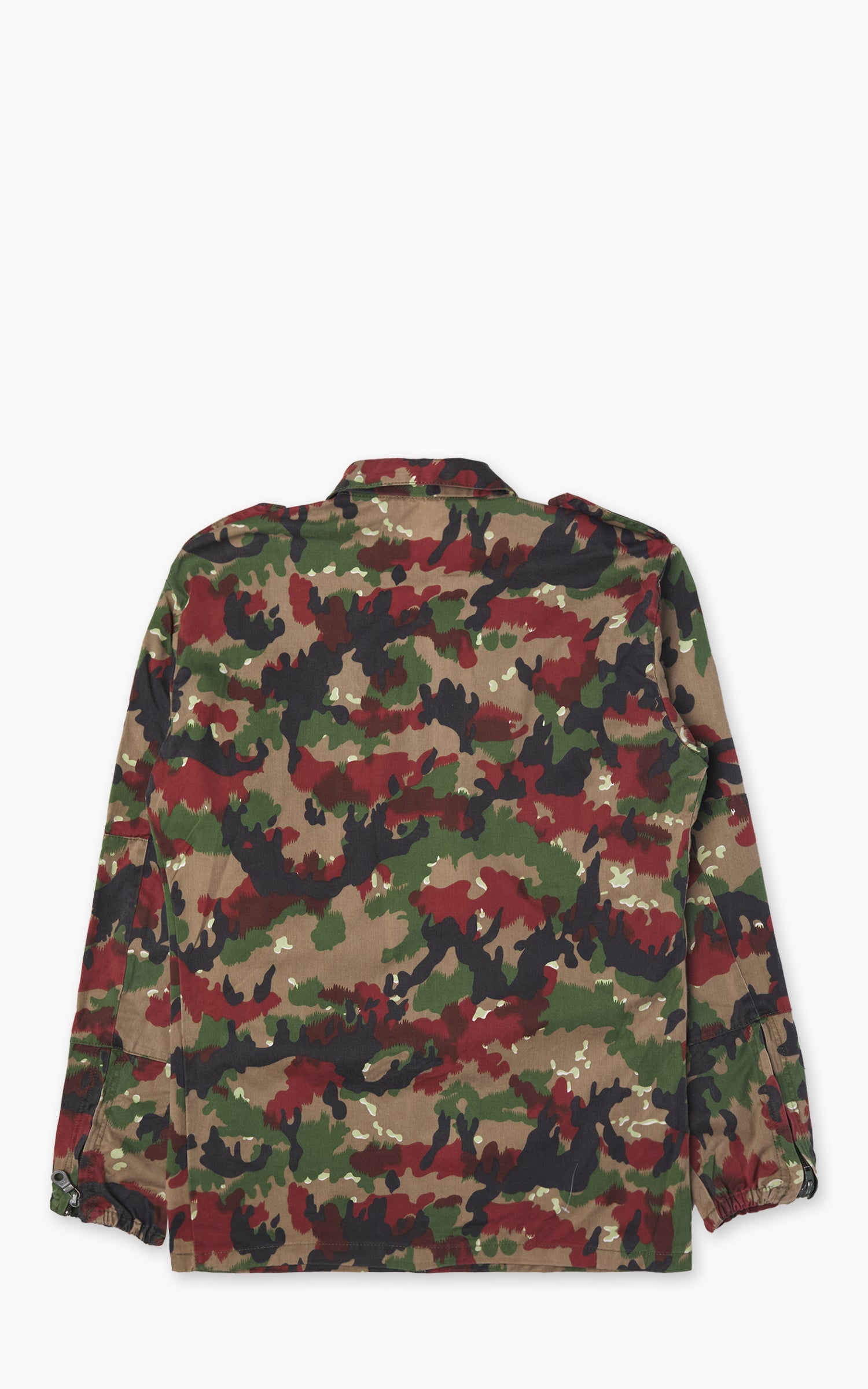 Military Surplus Swiss Field Jacket M83 Used Camouflage