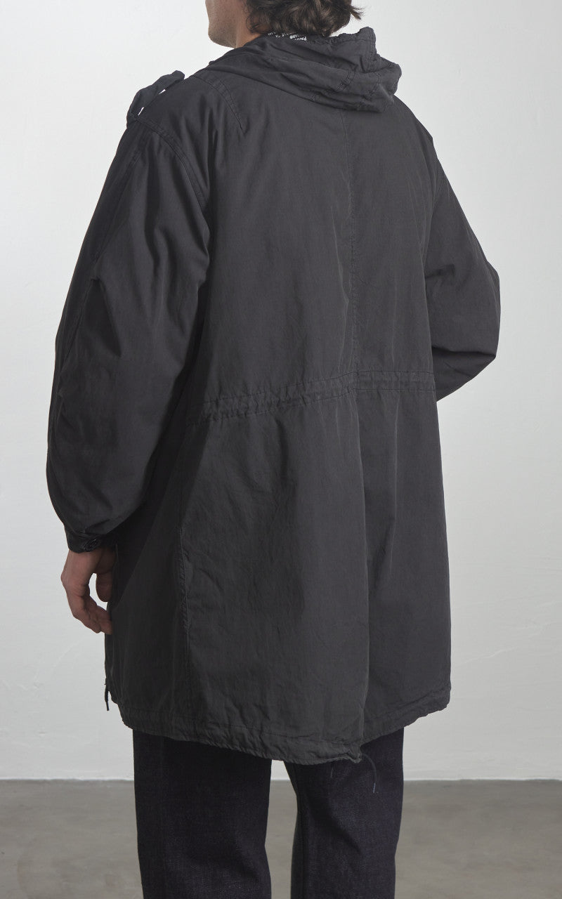Military Surplus US M51 Fishtail Parka Vintage Washed Black
