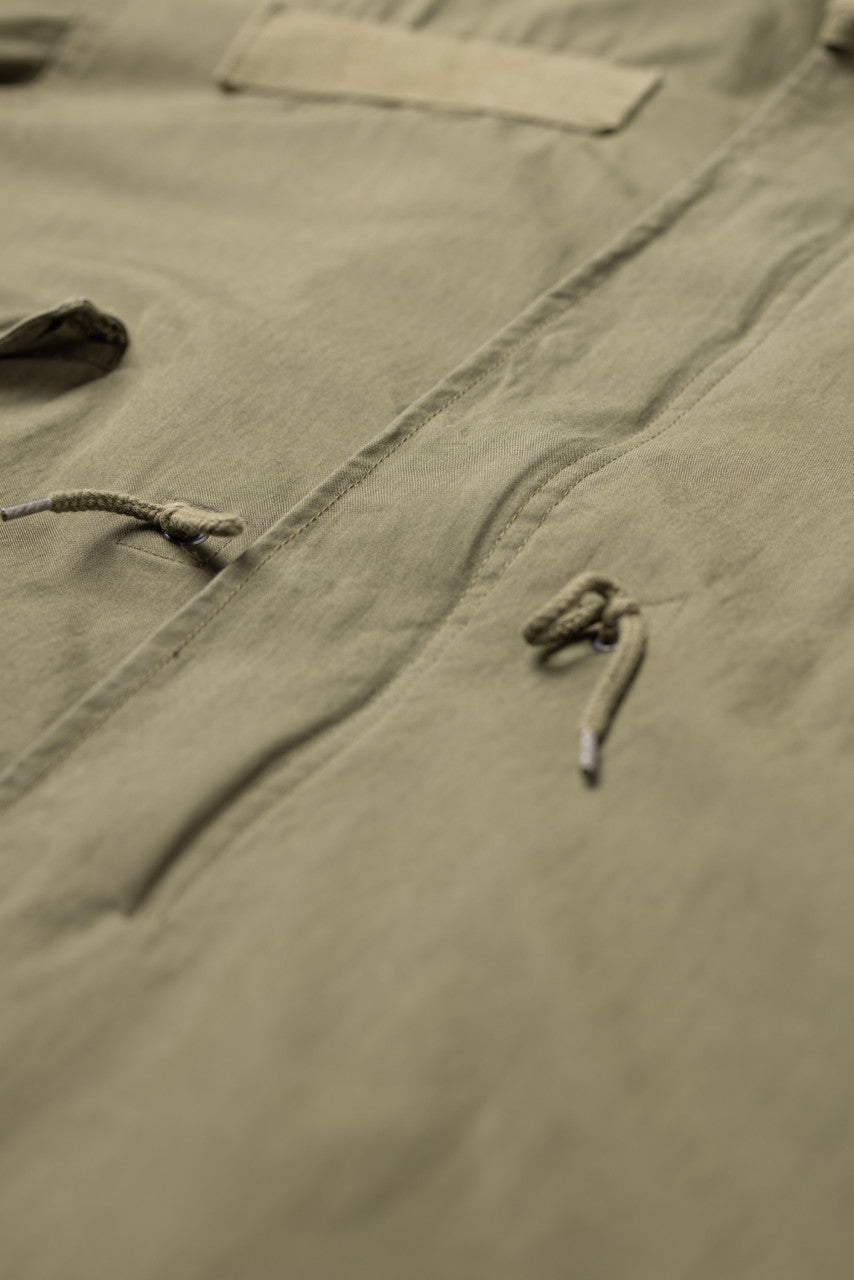 Military Surplus US M65 Fishtail Parka Vintage Washed Olive Drab