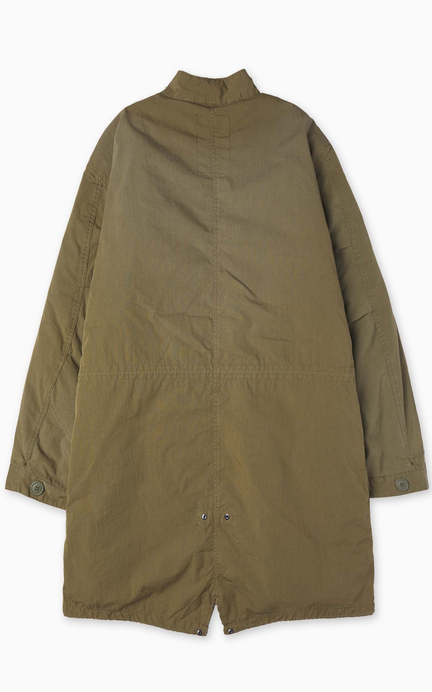Military Surplus US M65 Fishtail Parka "O-Bleached" Olive Drab by 140FAHRENHEIT