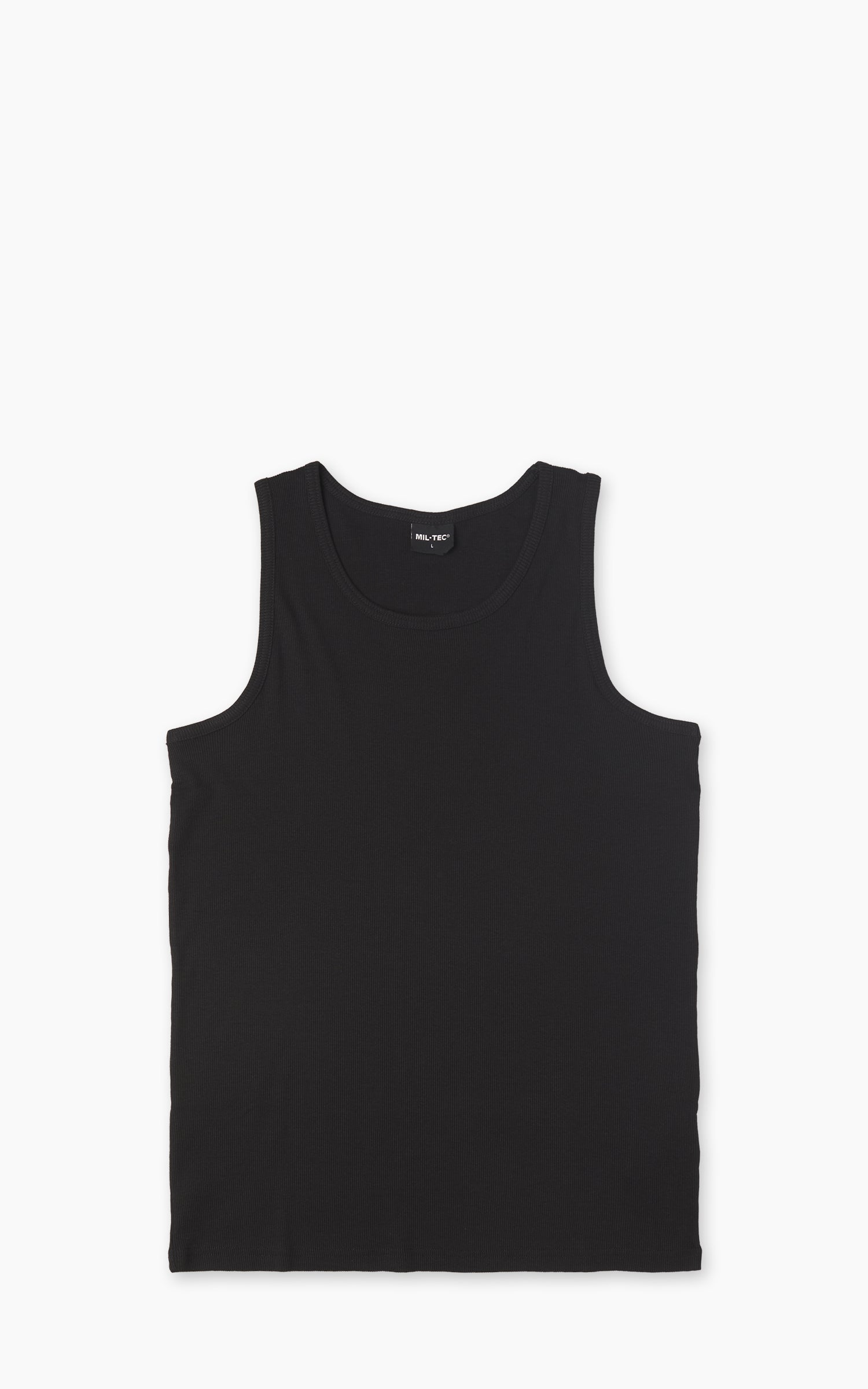 Military Surplus Army Tank Top Black
