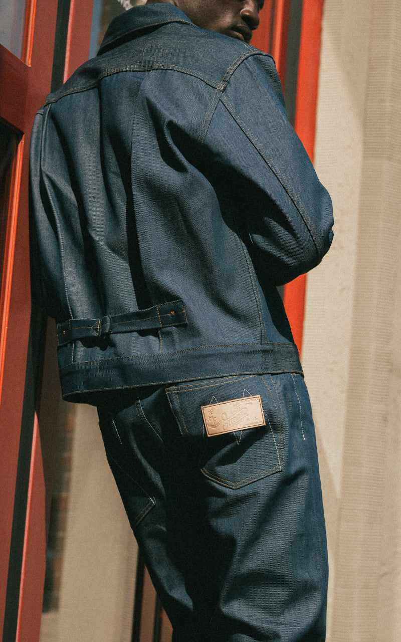 Mister Freedom Ranch Blouse Cone Denim Unwashed Indigo