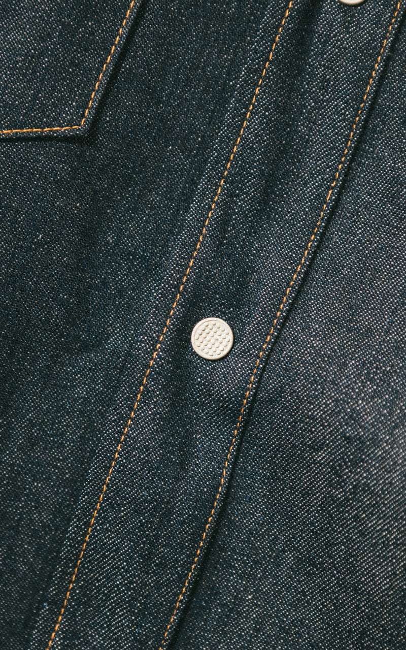 Mister Freedom Appaloosa Western Snap Denim Shirt Indigo