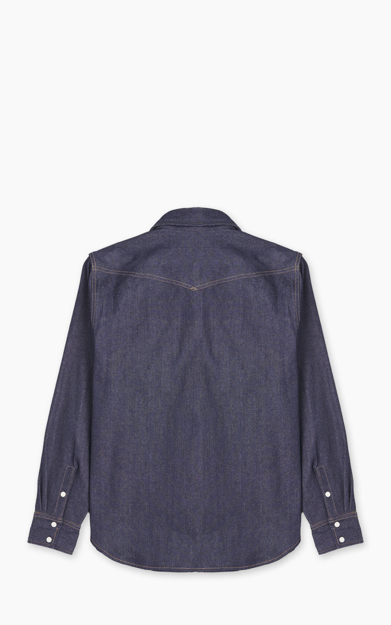 Mister Freedom Appaloosa Western Snap Denim Shirt Indigo