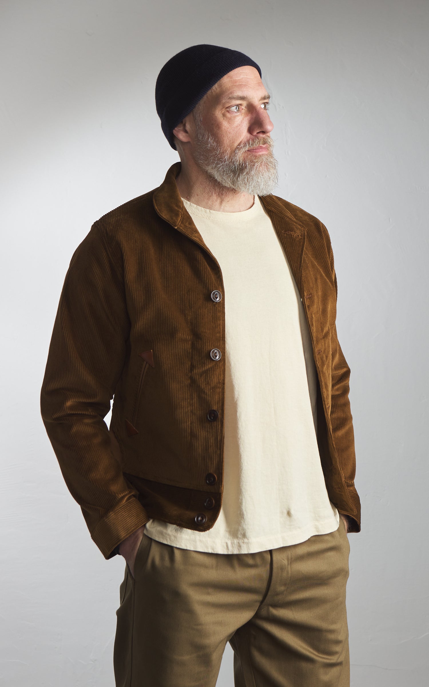 Mister Freedom Campus Blouse Corduroy "Mattock" Brown