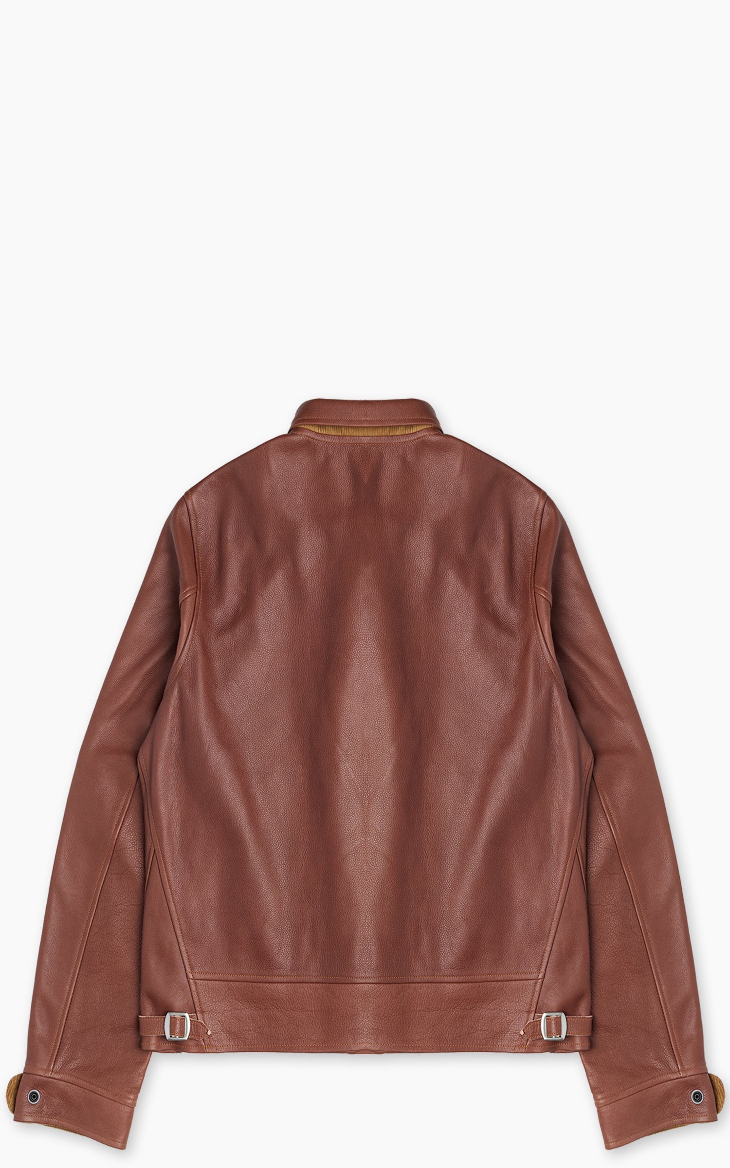 Mister Freedom Campus "Stud" Jacket Bison Leather Brown