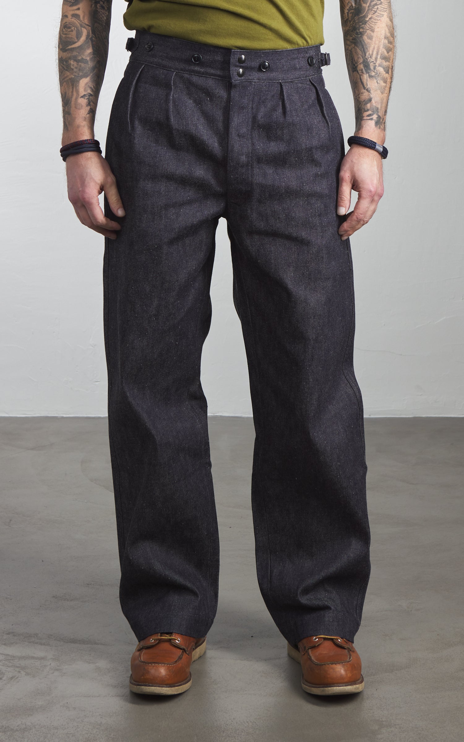 Mister Freedom Diggers Trousers Selvedge Denim Indigo