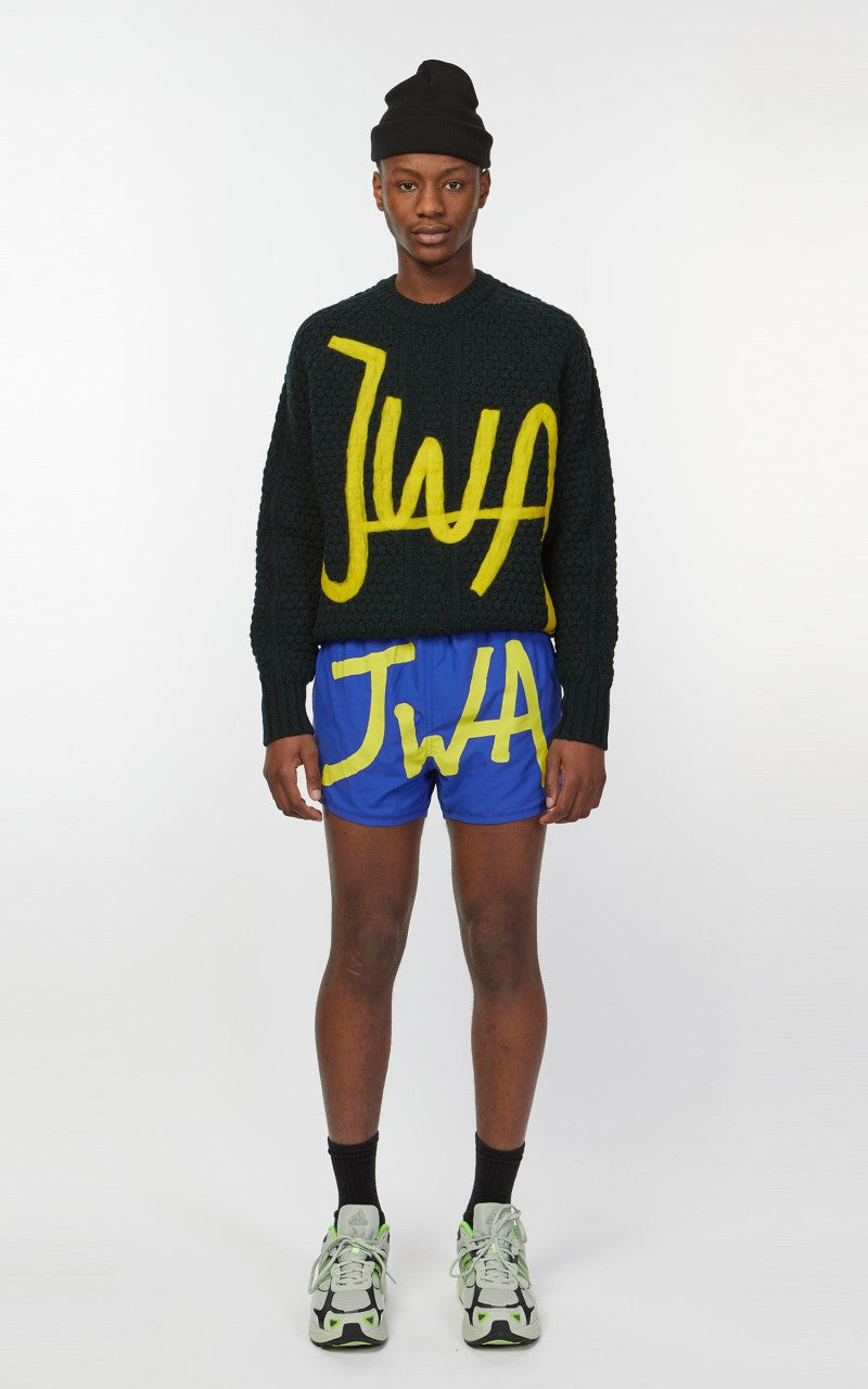 JW Anderson JWA Logo Swimshorts Blue/Green