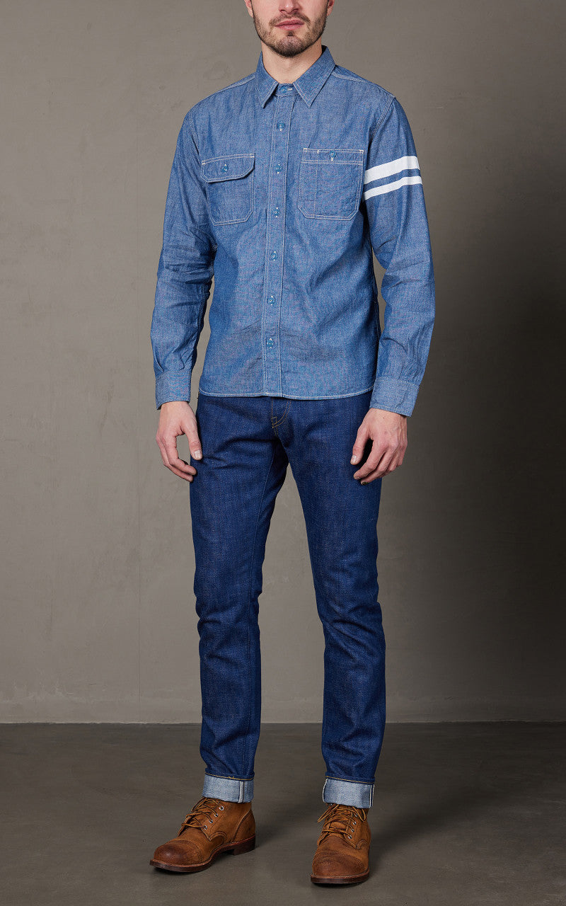 Momotaro Jeans 0405-AI Ultimate Natural Indigo Denim 13.5oz