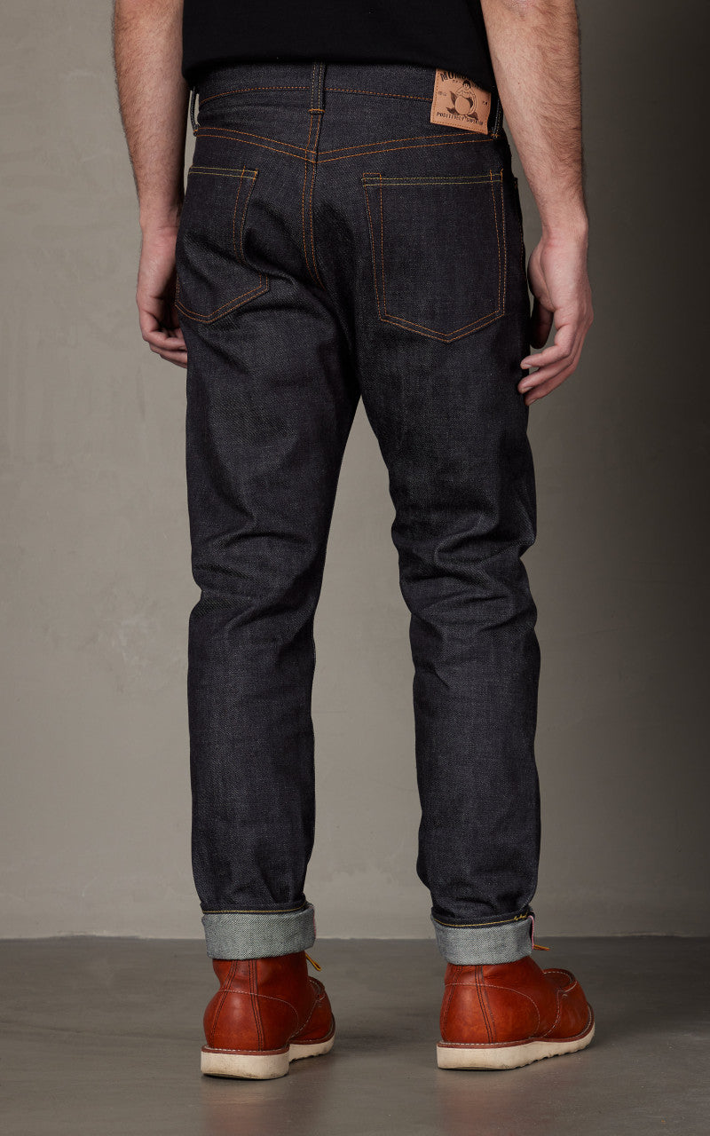 Momotaro Jeans 0405-V Selvedge Denim High Tapered Indigo 15.7oz