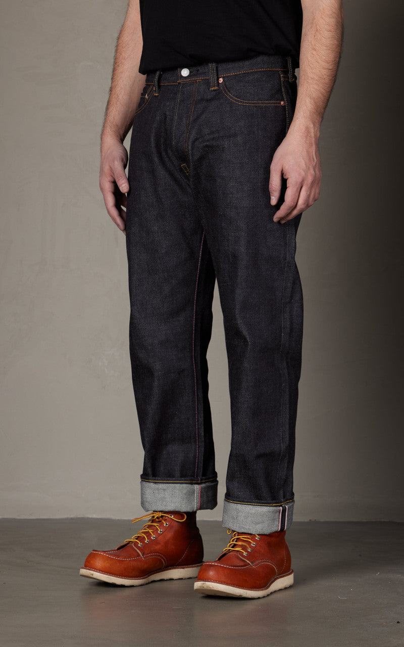 Momotaro Jeans 0906-V Classic Straight Denim Indigo 15.7oz