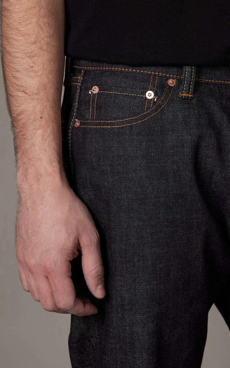 Momotaro Jeans 0906-V Classic Straight Denim Indigo 15.7oz