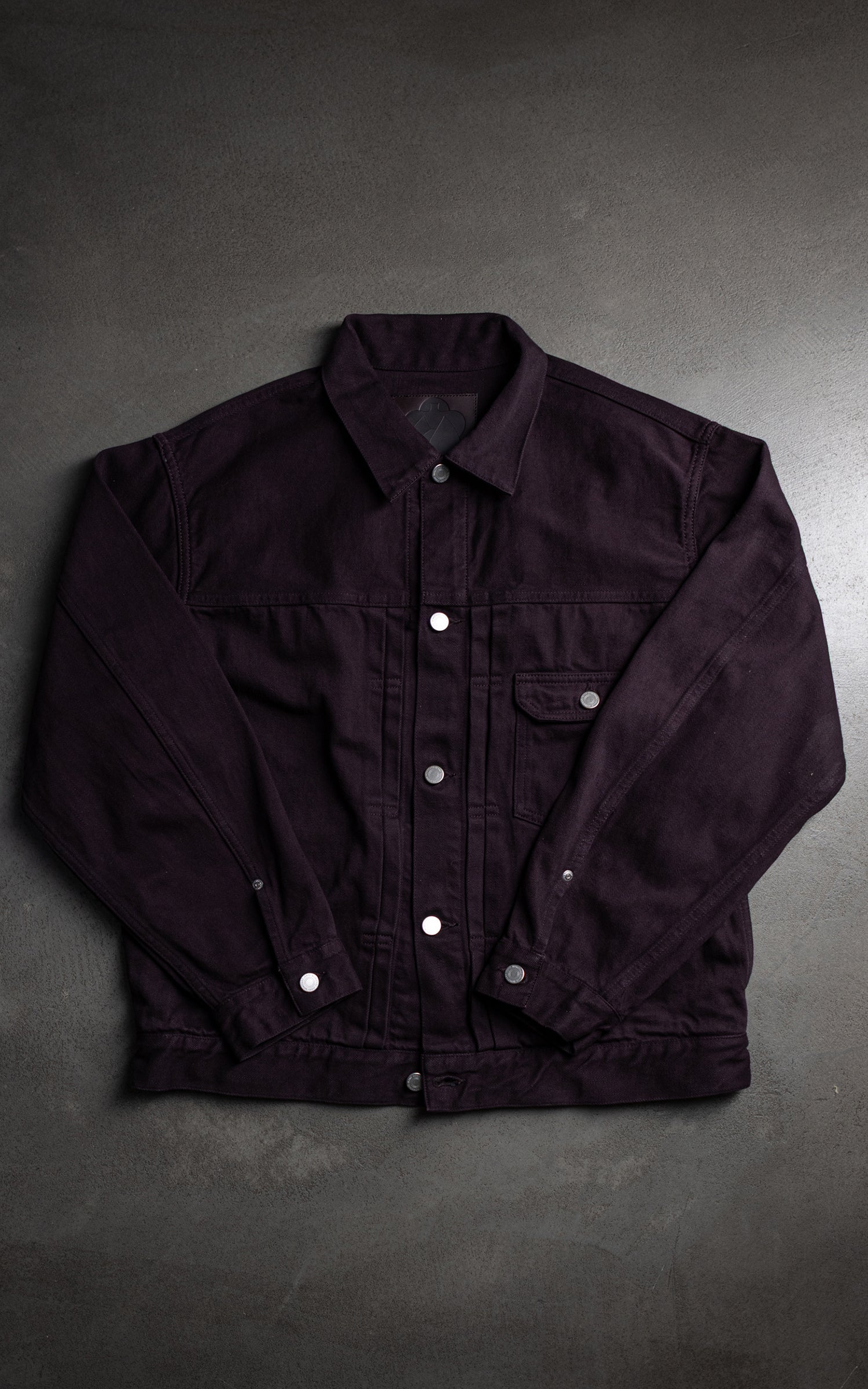 MOMOTARO JEANS MMGJ6007 #001 Shikon Type 1 Denim Jacket Purple