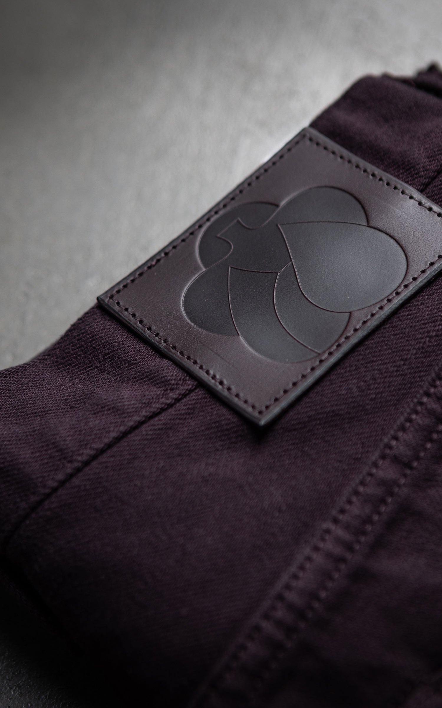 MOMOTARO JEANS MMJB6401 #100 Shikon Straight Denim Purple
