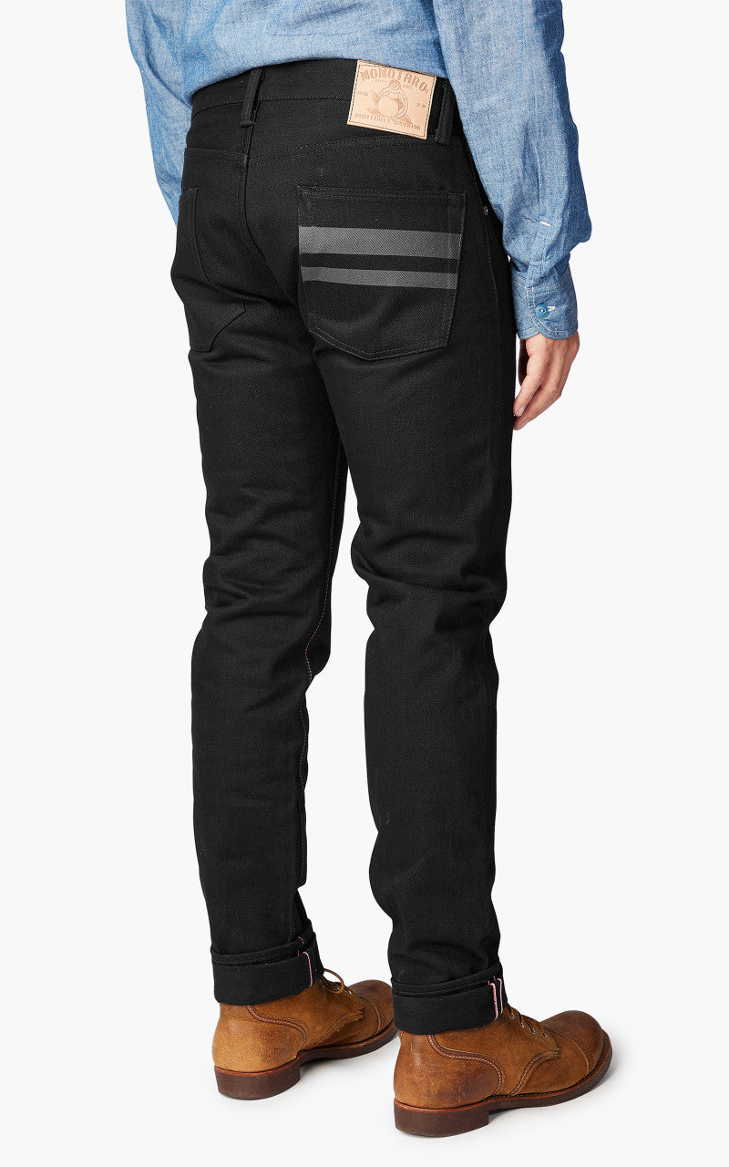 Momotaro Jeans B0306-SP Zimbabwe Cotton Black x Black GTB 15.7oz