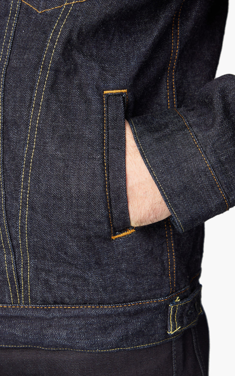 Momotaro Jeans MXOT1102 Selvedge Denim Boa Jacket 15.7oz