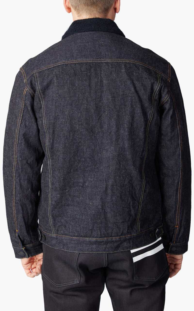 Momotaro Jeans MXOT1102 Selvedge Denim Boa Jacket 15.7oz
