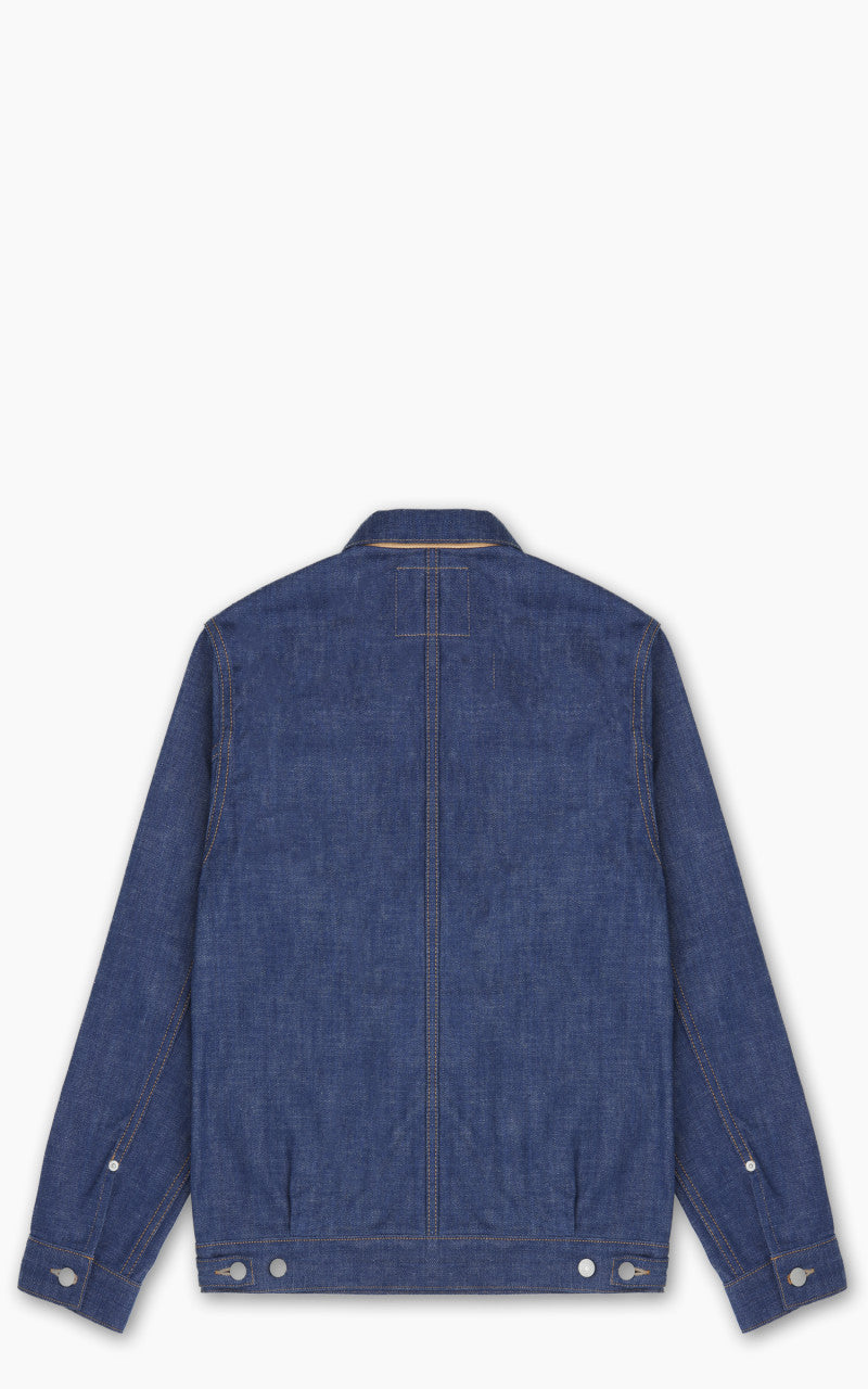 Momotaro Jeans MXGJ1112 Selvedge Denim Jacket Natural Indigo 13.5oz