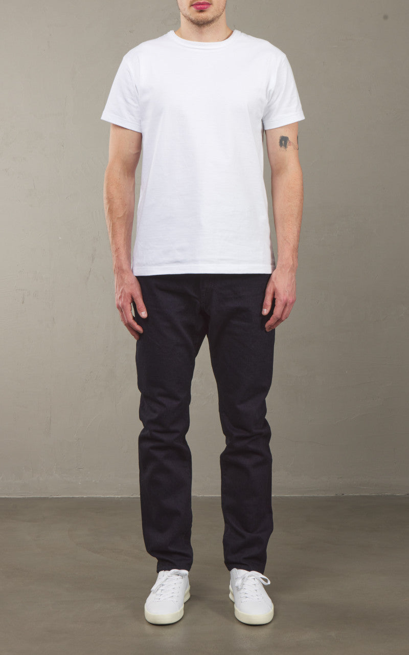 Momotaro Jeans MXJE1104 Indigo x Natural Indigo Narrow Tapered Indigo