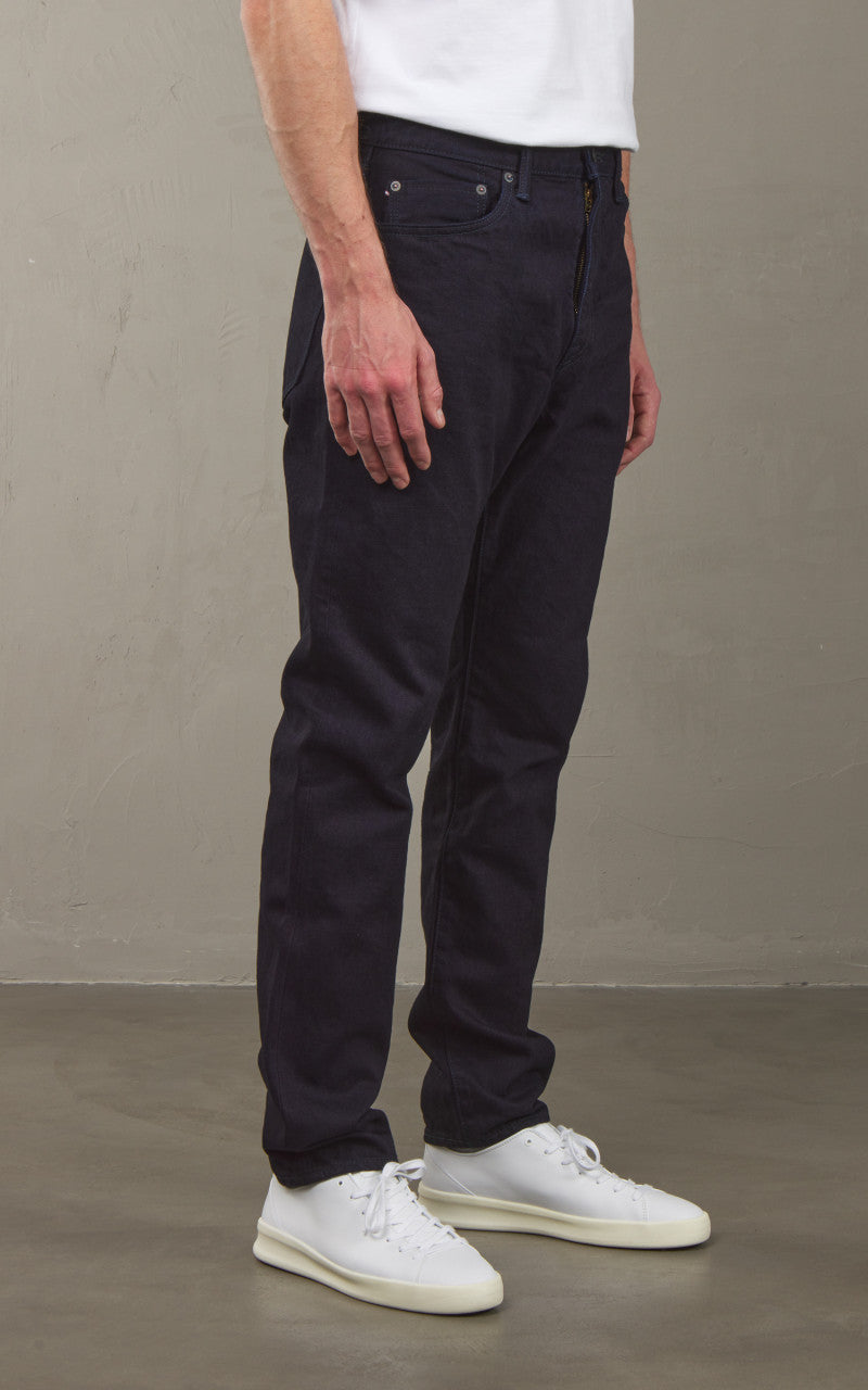 Momotaro Jeans MXJE1104 Indigo x Natural Indigo Narrow Tapered Indigo