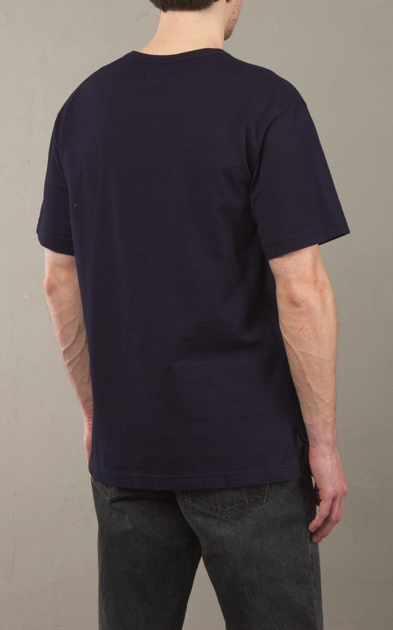 Momotaro Jeans MXTS1006 Indigo Dyed Tee 8.5oz