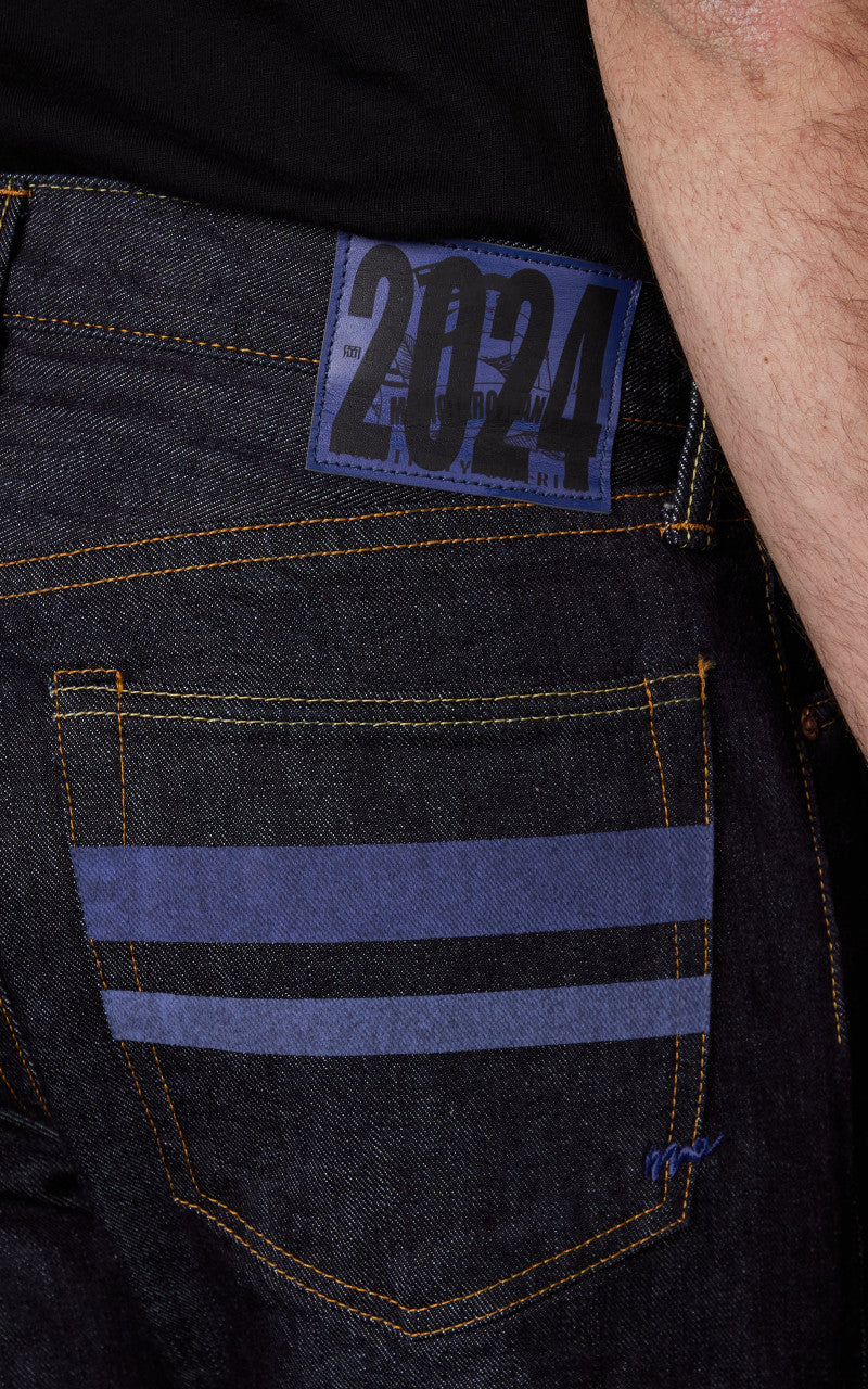 Momotaro Jeans T0206SPZ 'Year Of The Dragon' Zimbabwe Cotton Indigo GTB 15.7oz