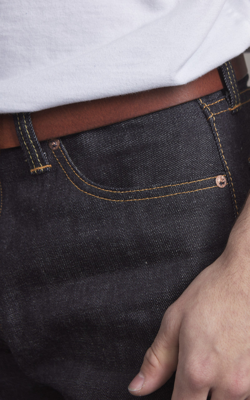 Momotaro Jeans 0906-13 Classic Straight Denim Indigo 13oz