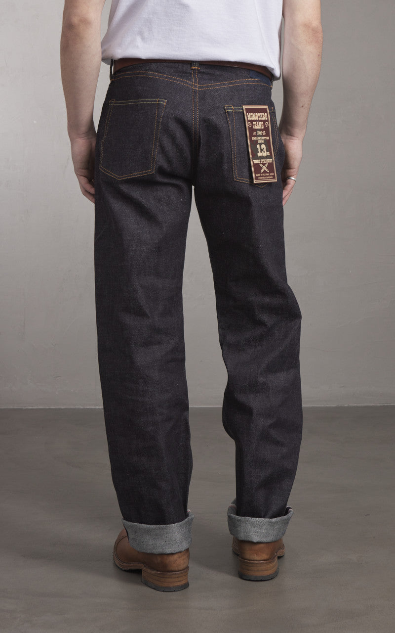 Momotaro Jeans 0906-13 Classic Straight Denim Indigo 13oz