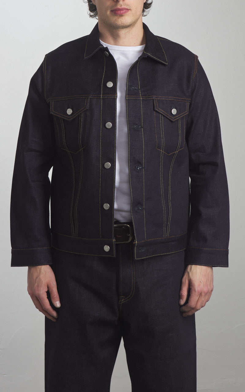 Momotaro Jeans MMGJ0003 Standard Type 3 Denim Jacket Indigo 14.7oz