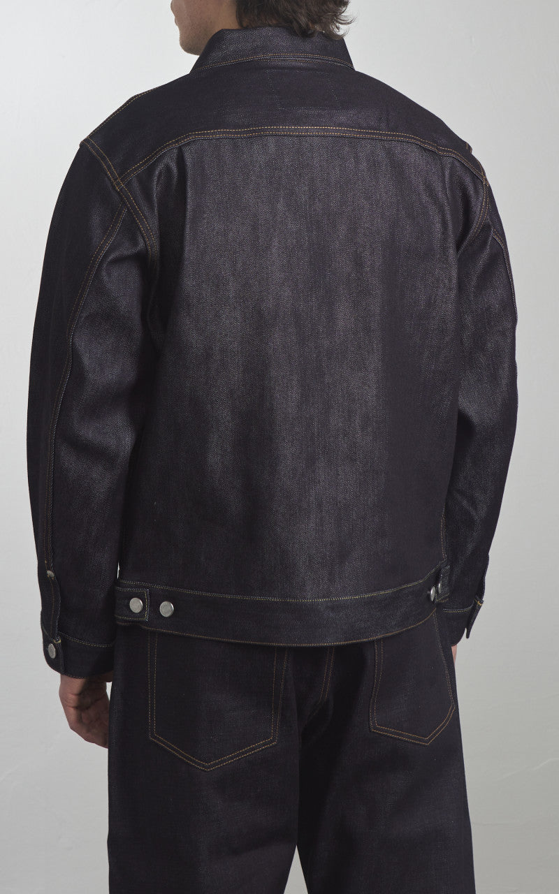 Momotaro Jeans MMGJ0202 Silk Type 2 Denim Jacket Indigo 15oz