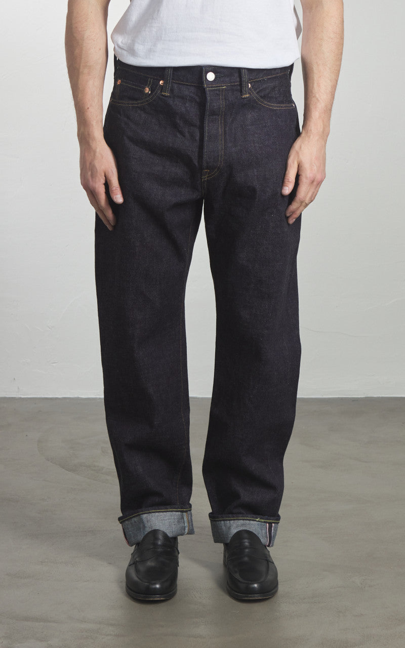 Momotaro Jeans MMJB0101 Classic Straight Denim Indigo 15.7oz