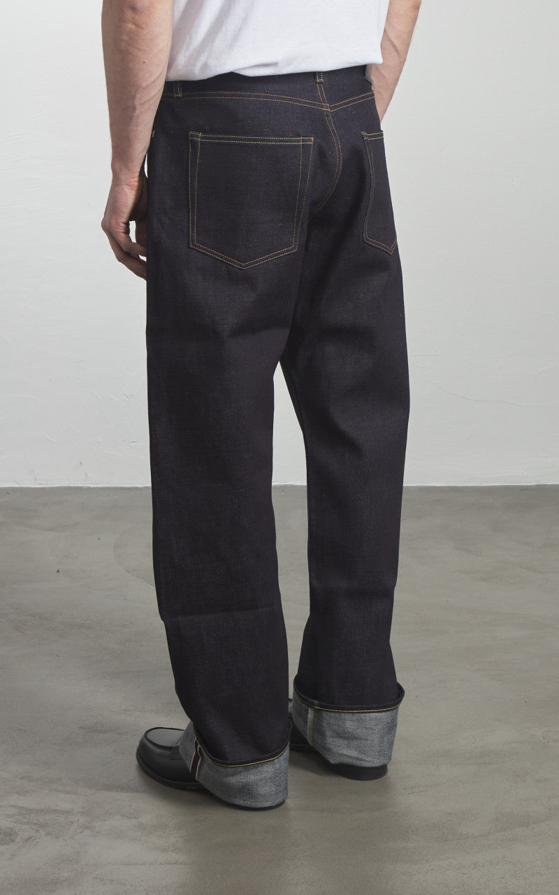 Momotaro Jeans MMJB0400 Classic Wide Denim Indigo 14.7oz