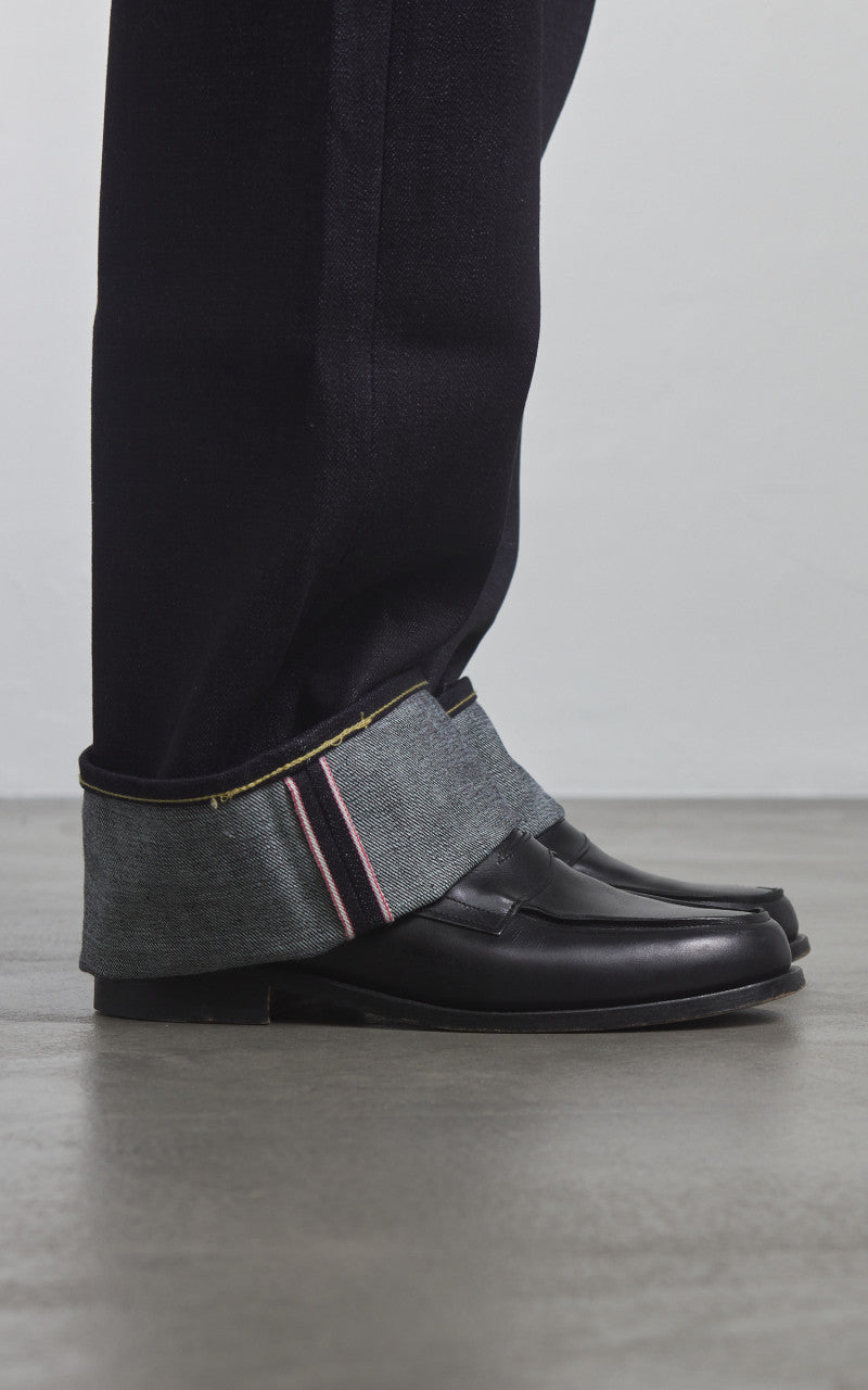 Momotaro Jeans MMJB0400 Classic Wide Denim Indigo 14.7oz